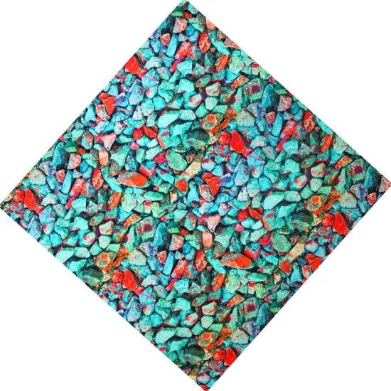 Energetic Rocks Printed Spandex {4}