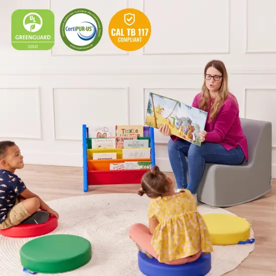 SoftZone Rocker, Flexible Seating Grey {5}