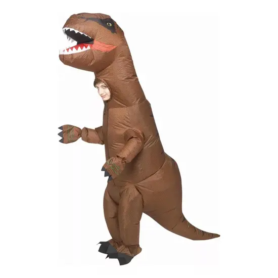 Inflatable T-Rex Child Costume | One Size Fits Up To Size 14 {1}