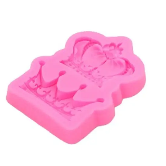 King and Queen Crown Silicone Mold {2}