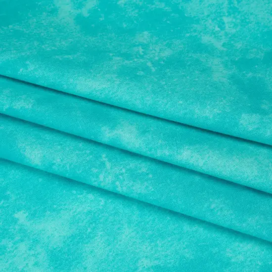 1 Yard Tiffany Blue Quilting Cotton Fabric Printed Fresco Texture , 44" Wide {4}