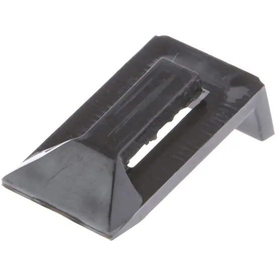 Plymor Black Acrylic Ring Display Clip, 0.625" W x 1" D x 0.375" H {2}