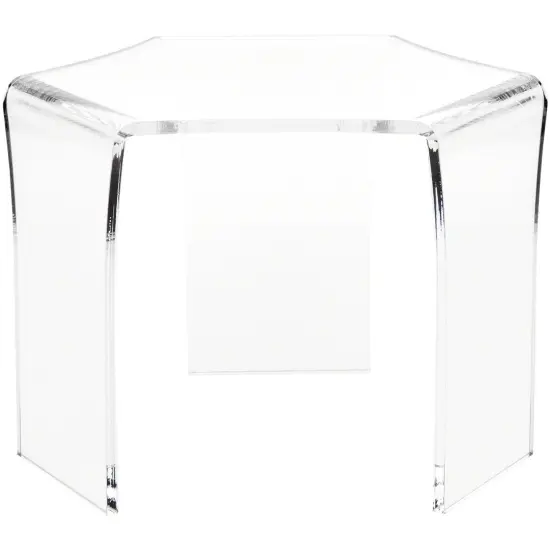 Plymor Clear Acrylic Tri-Leg (6 Sided) Display Riser, 7.75" H x 11" W x 9.5" D {2}