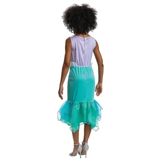 Little Disney Mermaid Ariel Womens Costume Classic Mermaid Dress Small 4&ndash;6 {2}