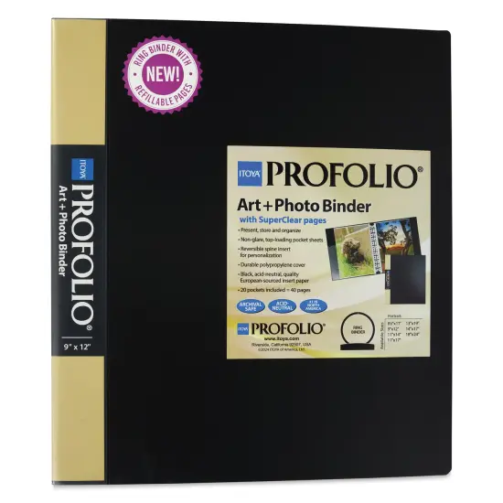 Itoya Art + Photo Binder - 9" x 12", 20 Pages {1}