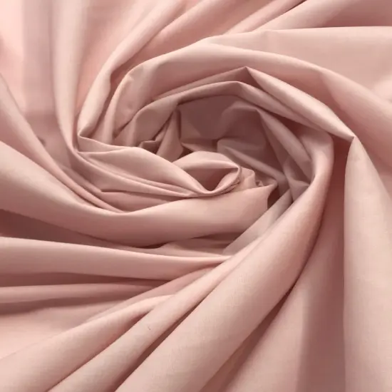 1 Yard Blush Pink Poly Cotton Fabric For Folklorico Skirts Lining Sheets Crafts Apparel 59/60&Prime; Wide {1}