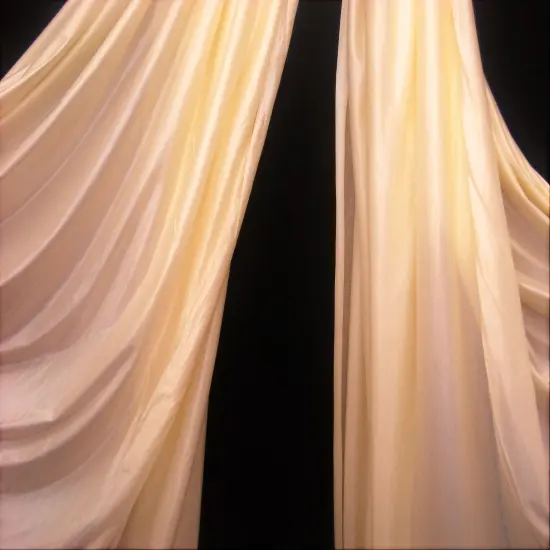 1 Yard Ivory Low Stretch Polyester Fabric For Hammocks Aerial Use Backdrops Crafts 108&Prime;-120&Prime; Wide {1}