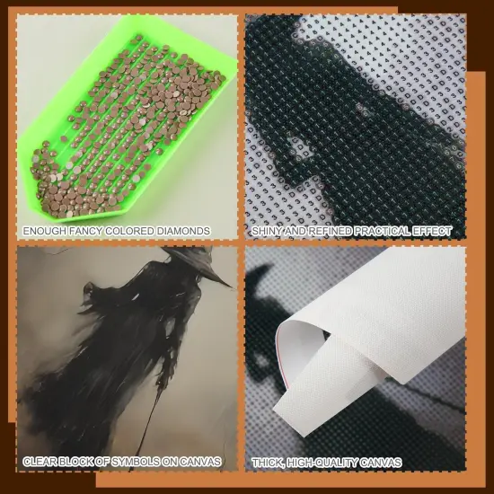 4 Pcs Diamond Art Kits DIY Painting for Adult {3}