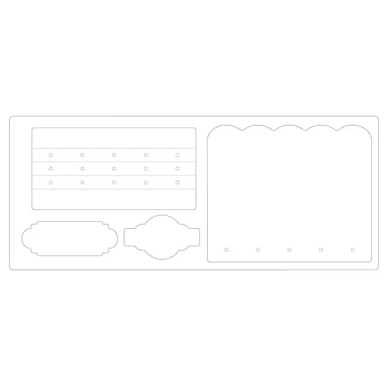 Sizzix ScoreBoards XL Die by Eileen Hull-Handbound Journal {5}
