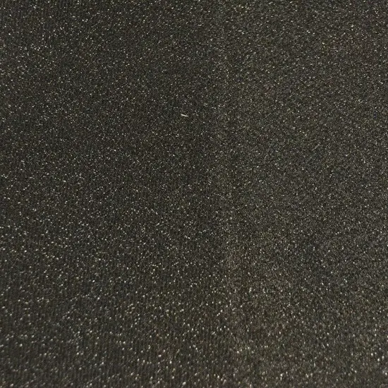 Plain Lurex Fabric 54" Wide Tinsel Metallic in 3 Colors Black {4}