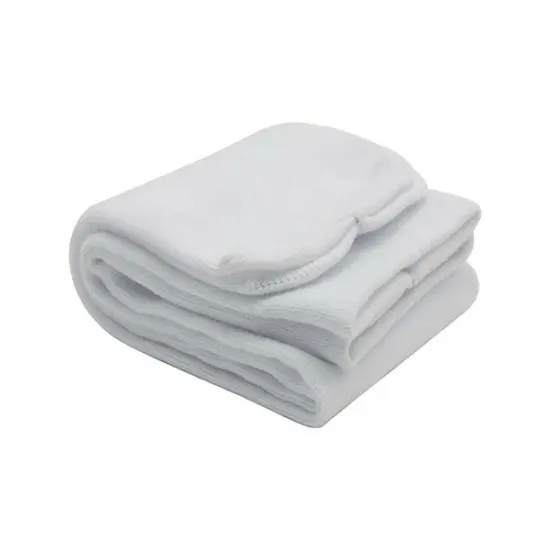 Craft Express 1 Pair 17" Sublimation Tube Socks &ndash; White Polyester {2}