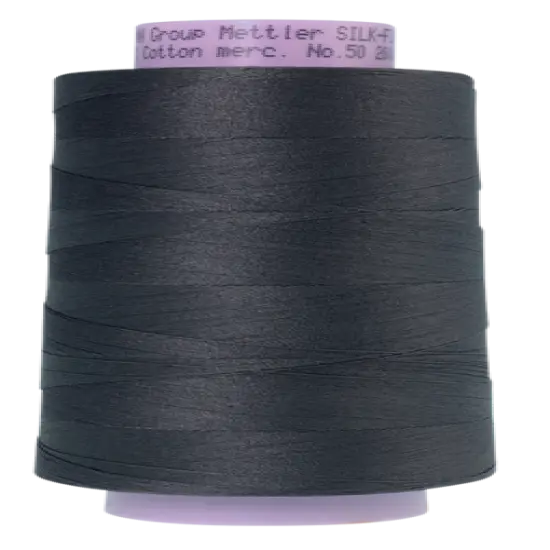 Dark Charcoal (9150-0416) | Silk-Finish Cotton 50wt (1829M / 2000Y) | Mettler Thread {1}