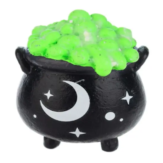 Witch's Cauldron Glow in the Dark Pocket Charm {3}