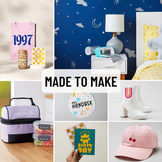 Cricut Joy Machine with Cards, Smart Vinyl Sampler Roll and Tool Set Bundle for Beginner DIY Craft Projects {4}