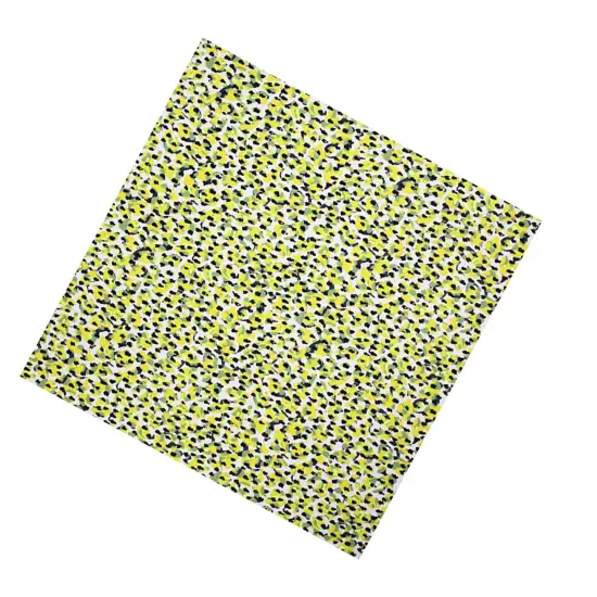 1 Yard Feel Of Daisy Printed Spandex Fabric {3}