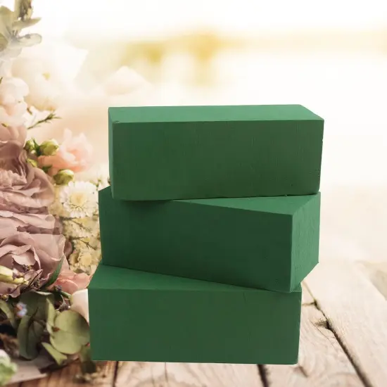 5pcs Floral Foam Bricks,Green Florist Block for Fresh Artificial Flower Arrangement Craft Supply Wedding {4}