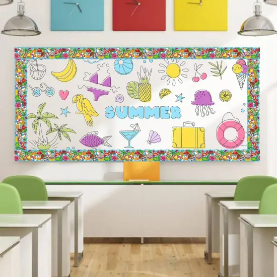 65.6Ft Summer Bulletin Board Borders {3}