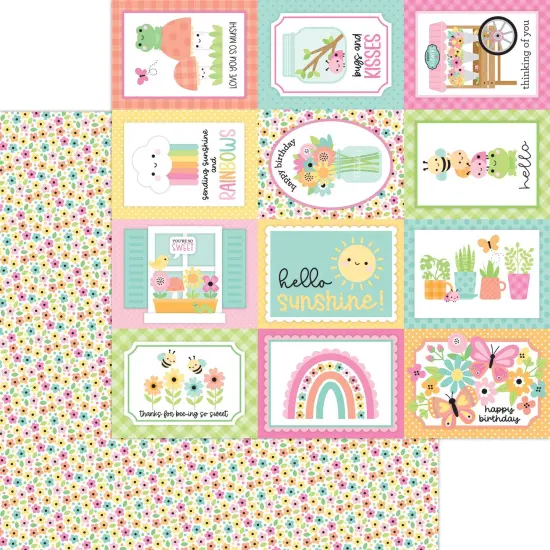 Butterfly Kisses Double-Sided Cardstock 12"X12" {2}