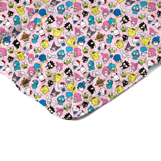 Sanrio Hello Kitty and Friends Quilted Blanket Check {3}
