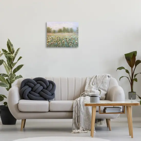 Stupell Industries Arise and Shine Sunflower Field Canvas By Linda Sperruzzi {2}