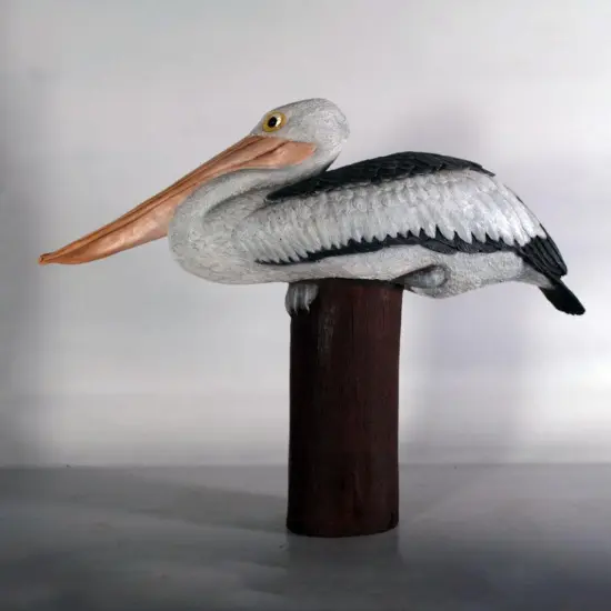 Pelican On Post Life Size Statue {4}
