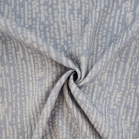 1 Yard Gray Rayon Crinkle Fabric for Flowy Dresses Blouses Scarves Lightweight Draping 50/52" Wide {1}