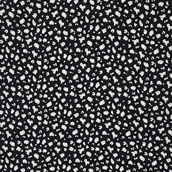 1 Yard Rayon Crinkle Black/Taupe Woven Fabric, 50/52&Prime; Wide 100% Rayon {2}