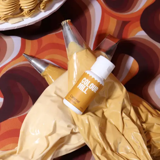 20ml Caramel Oil Based Colouring for Buttercream Ganache Cake Batter Fondant Chocolate Use {5}