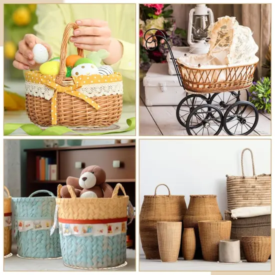 10 Pcs Wooden Basket Bottom for Crochet {4}