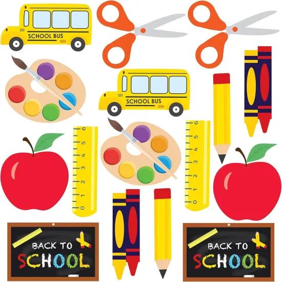 Hanging Swirls for Back to School Decorations - Pack of 46 {2}