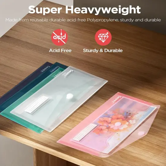 10 Pack Reusable Envelopes {4}