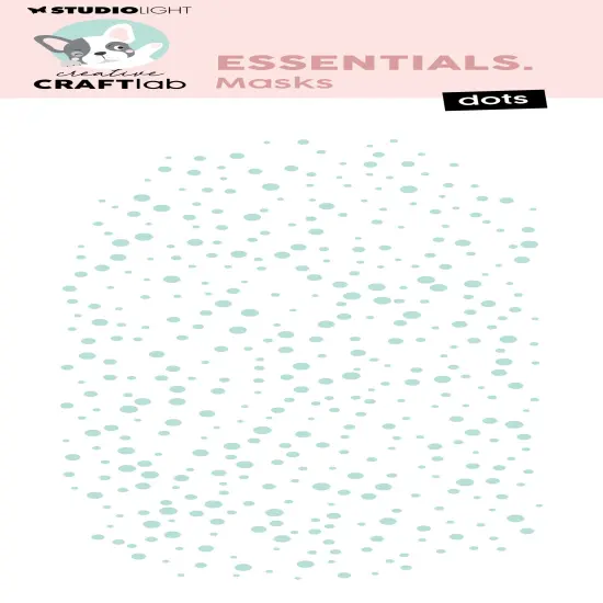 Studio Light Essentials Stencil 3.94"X8.27"-Dots {1}