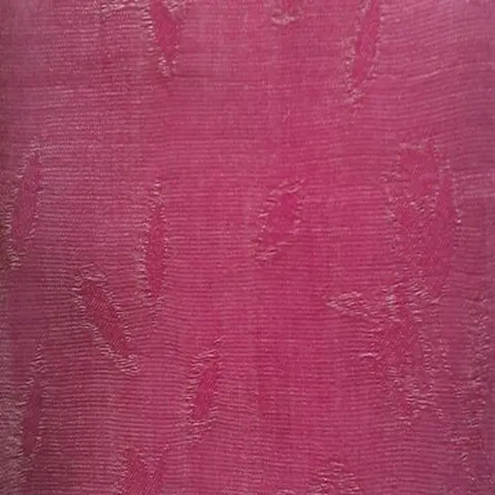 1 Yard Fuchsia Organza Jacquard Apparel Fabric Lightweight Woven, 57/58" Wide {1}