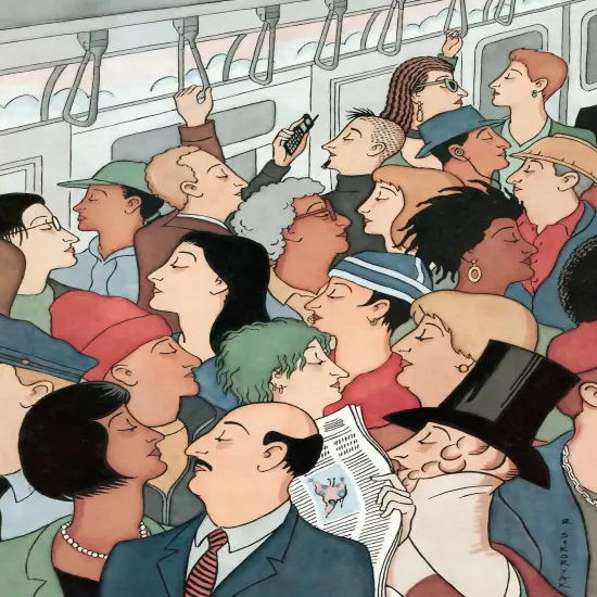 New York Puzzle Company Everyone Looks Like Eustace 1000 Piece Piece Jigsaw Puzzle {2}