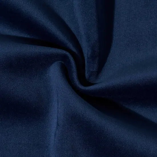 1 Yard Impression Luxe Velvet Fabric 55&Prime; Wide Durable Polyester for Upholstery & Drapery Navy {1}