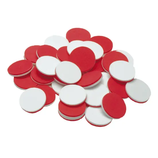 Two-Color Counters - Foam - Set of 200 {1}