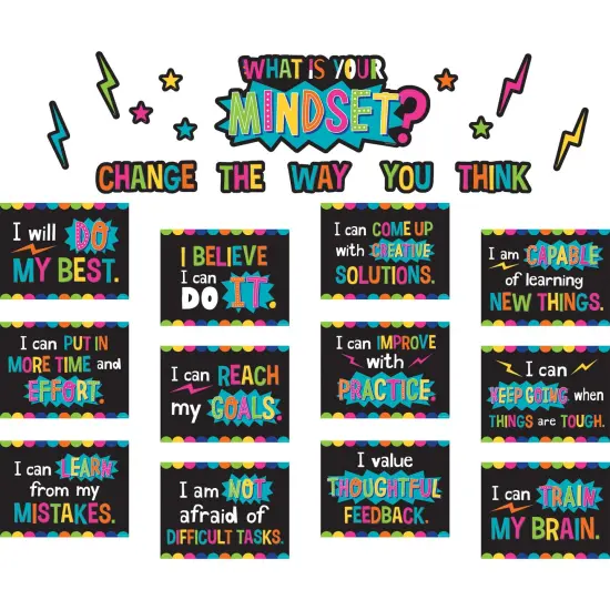 What is Your Mindset? Bulletin Board Set {1}