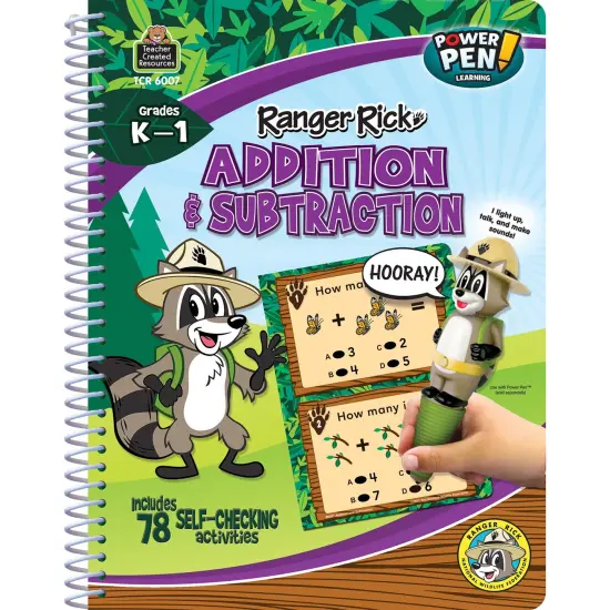 Ranger Rick&reg; Power Pen&reg; Learning Book: Addition & Subtraction {1}