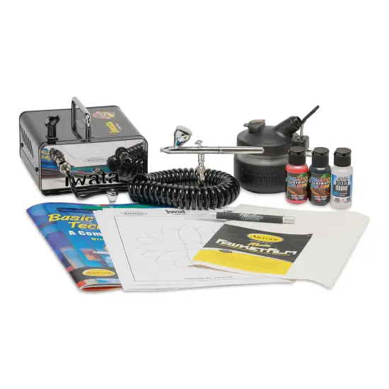 Iwata Beginner Airbrush Set {2}