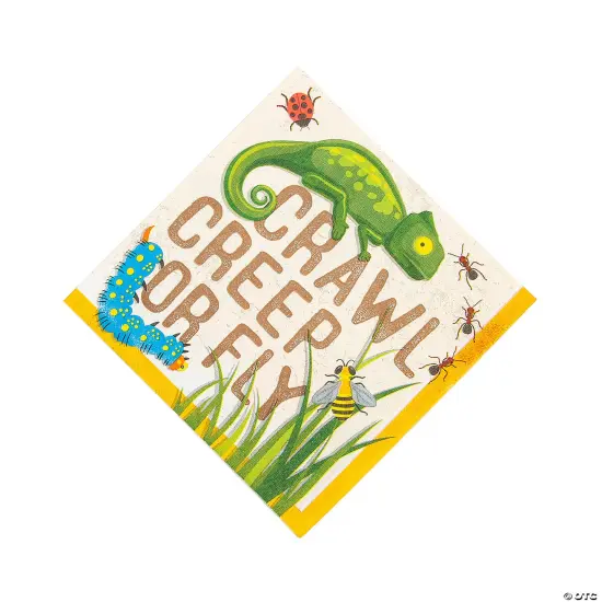 Backyard Adventure Crawl, Creep or Fly Luncheon Napkins - 16 Pc. {2}