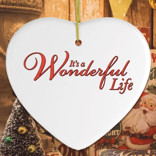 It's a Wonderful Life Christmas Ornament {1}