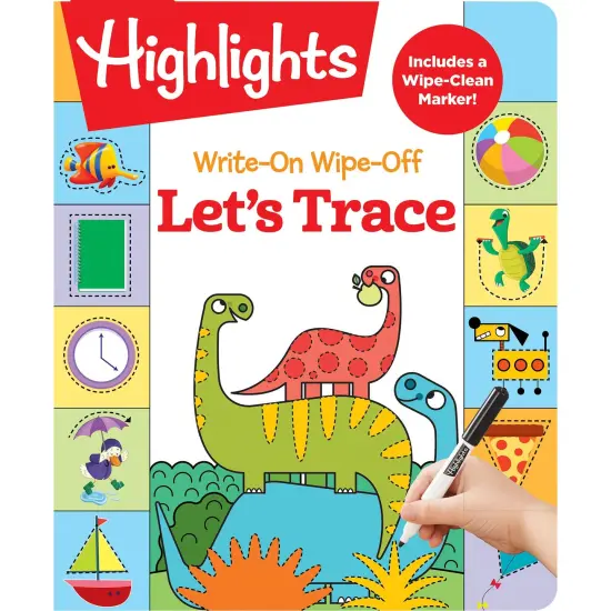 Let's Trace Write-On Wipe-Off Fun to Learn Activity Book {1}