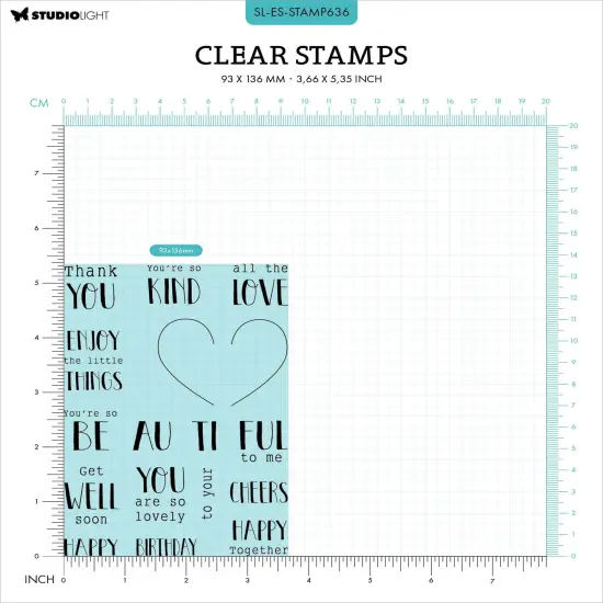 Studio Light Essentials Clear Stamp-Nr. 636, Pop-Up Cards {3}