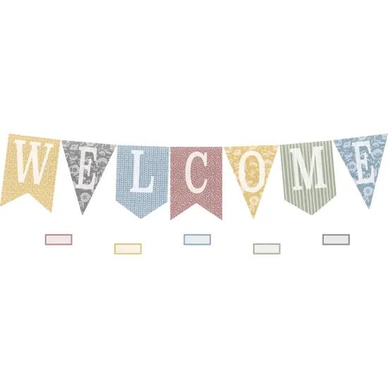 Class Cottage Pennants Welcome Bbs {1}