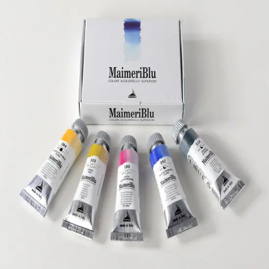 MaimeriBlu Watercolor Paint Introduction Set 5/Pkg-Assorted Colors {3}