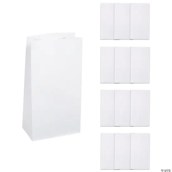 5" x 10" Paper Treat Bags - 12 Pc. Green {2}