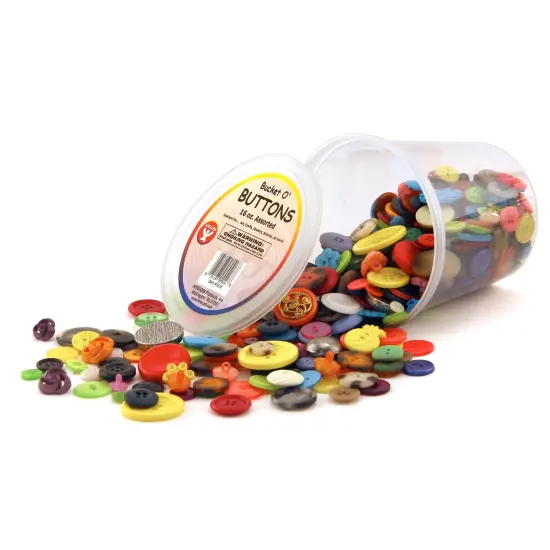 Bucket 'O Buttons, 16 oz. Assortment {1}