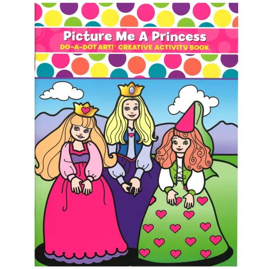 Picture Me A Princess Creative Art & Activity Book {1}