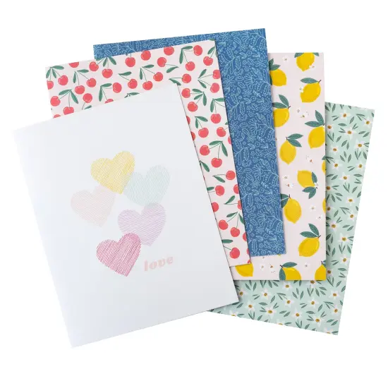 American Crafts A2 Cards W/Envelopes (4.375"X5.75") 40/Box-Bea Valint Sketchbook {3}