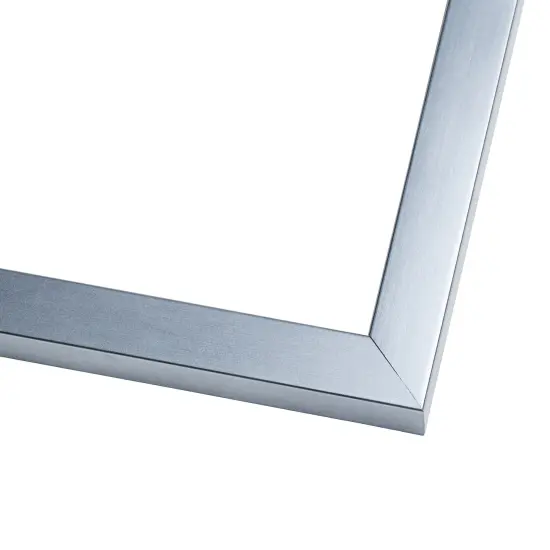 Comic Book Frame with Mat for 8 Current Era Comics Published After 1985 - Silver Wood Comic Frame With Black Mat for 6.875x10.5 Comics - 37.5x26.5 Frame Size {6}